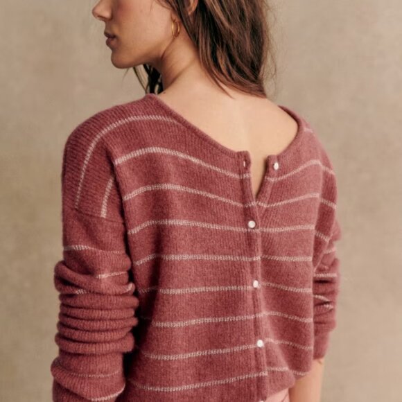 Sezane Gaspard Cardigan, Ecru, XL, Brand New with Tags! - Picture 4 of 4